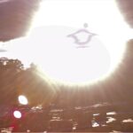 Huge light of an other being